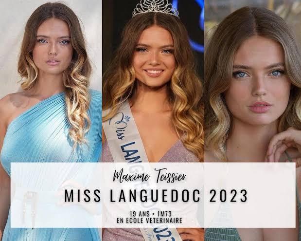 Maxime Teissier Miss Languedoc 2024