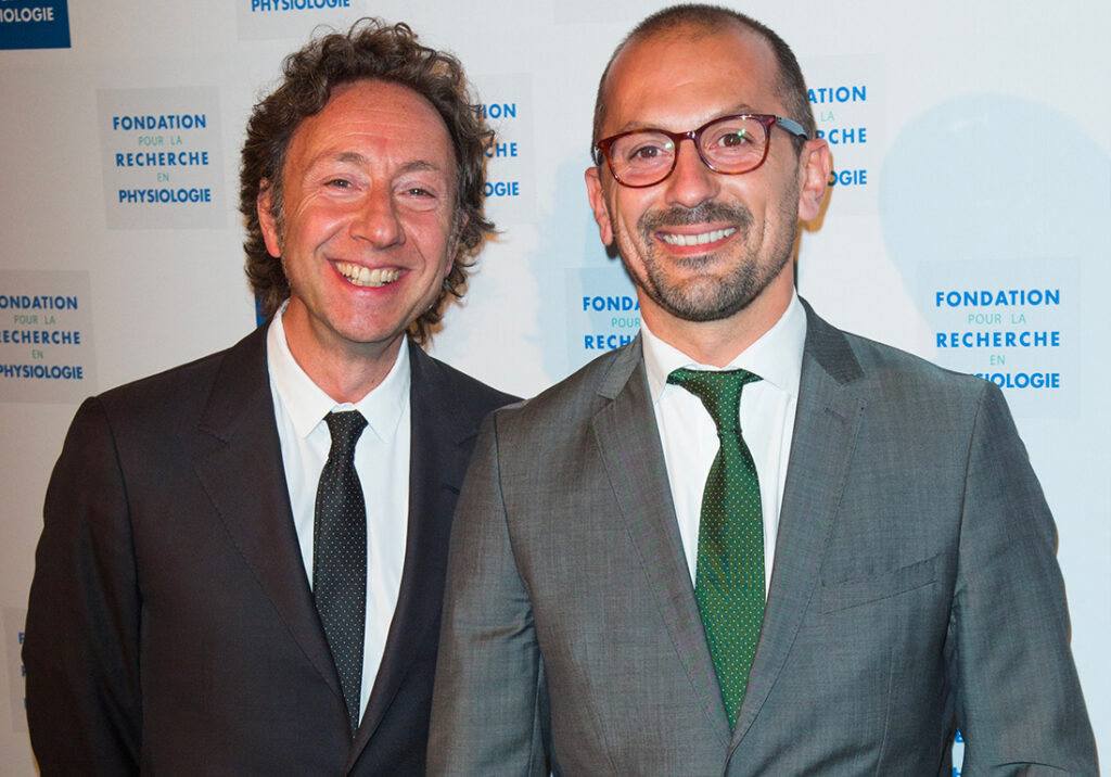 Stéphane Bern et son fils