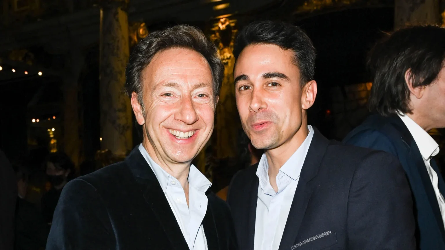 Stéphane Bern et son fils