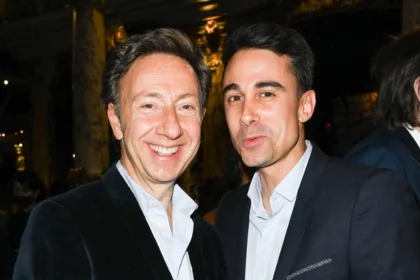 Stéphane Bern et son fils
